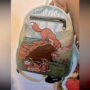 Fox and the hound loungefly from hot topic